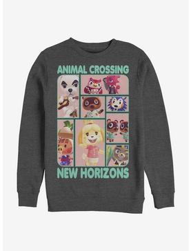 Animal Crossing New Horizons Box Up Crew Sweatshirt, , hi-res