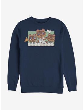 Animal Crossing Nook Family Crew Sweatshirt, , hi-res