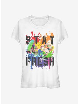 Splatoon Pride Splats Girls T-Shirt, , hi-res