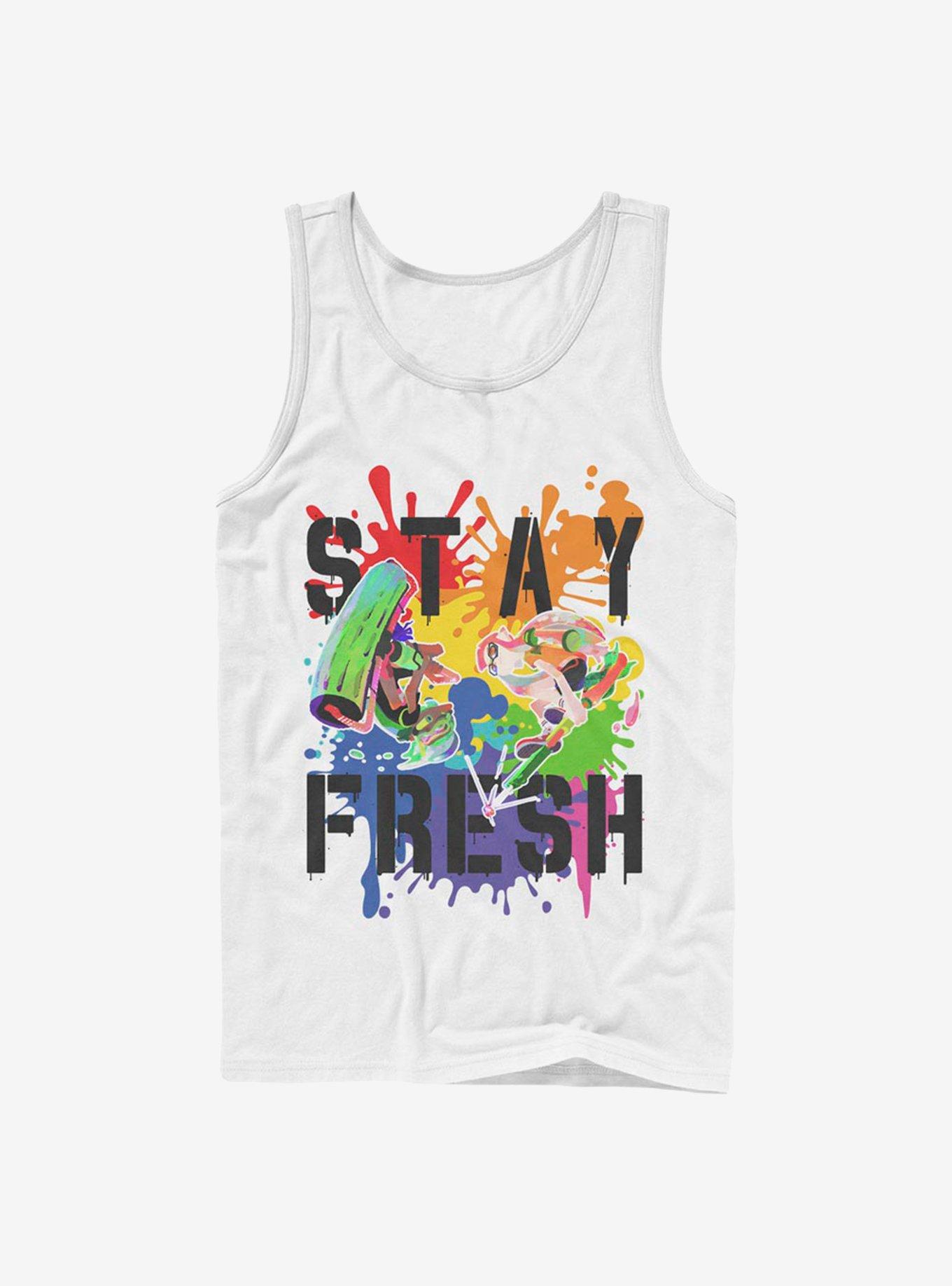 Splatoon Pride Splats Tank, WHITE, hi-res