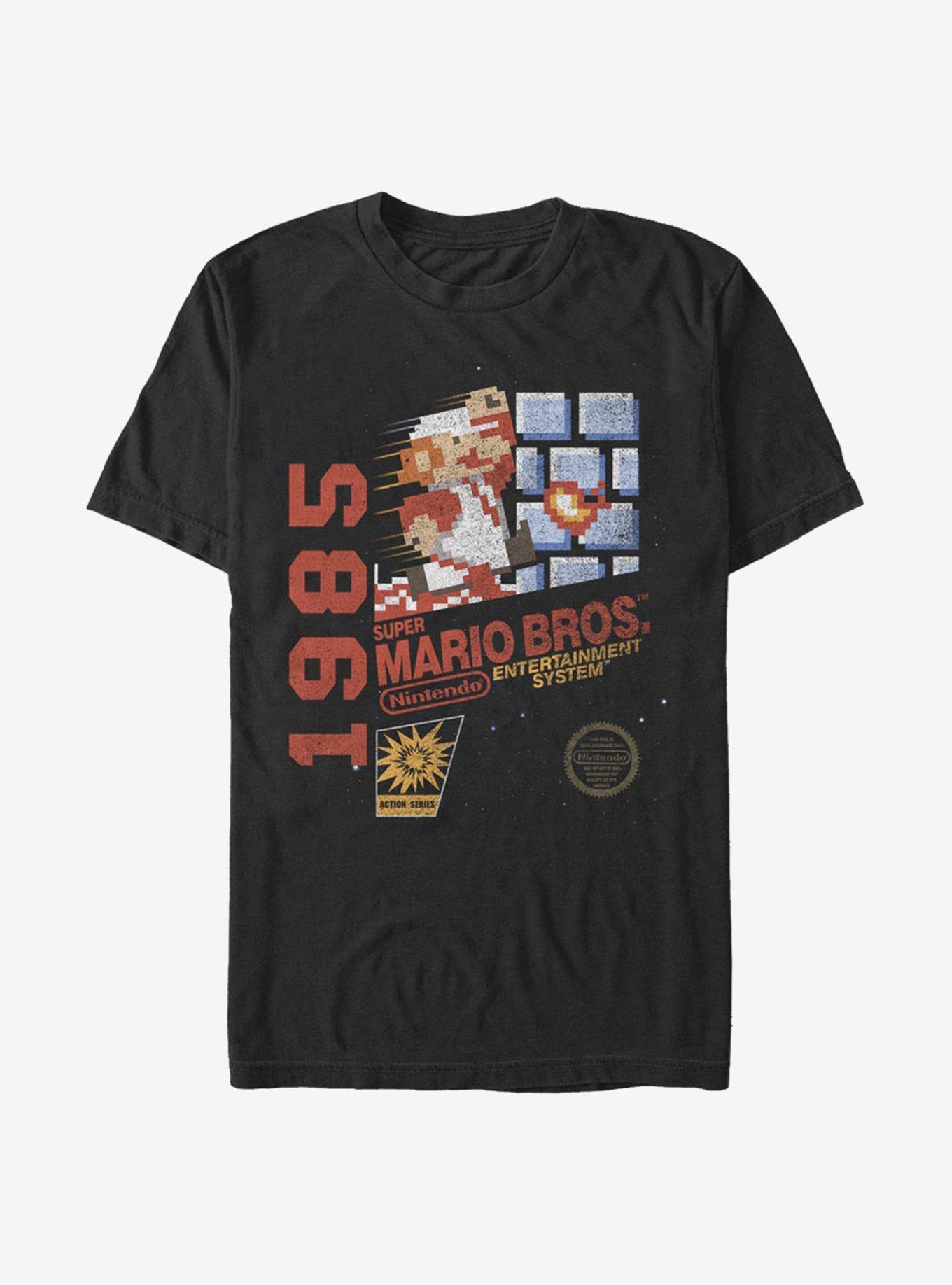Super Mario Entertainment System 1985 Vintage T-Shirt