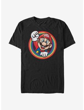 Super Mario Rainbow Mario T-Shirt, , hi-res