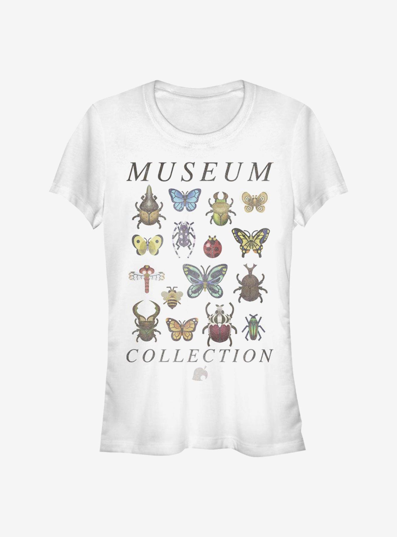 Animal Crossing Bug Collection Girls T-Shirt, WHITE, hi-res