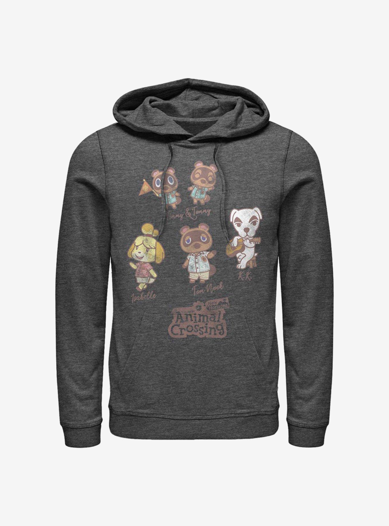 Animal Crossing Character Textbook Hoodie, CHAR HTR, hi-res
