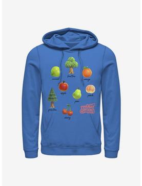 Animal Crossing Fruit And Trees Hoodie, , hi-res