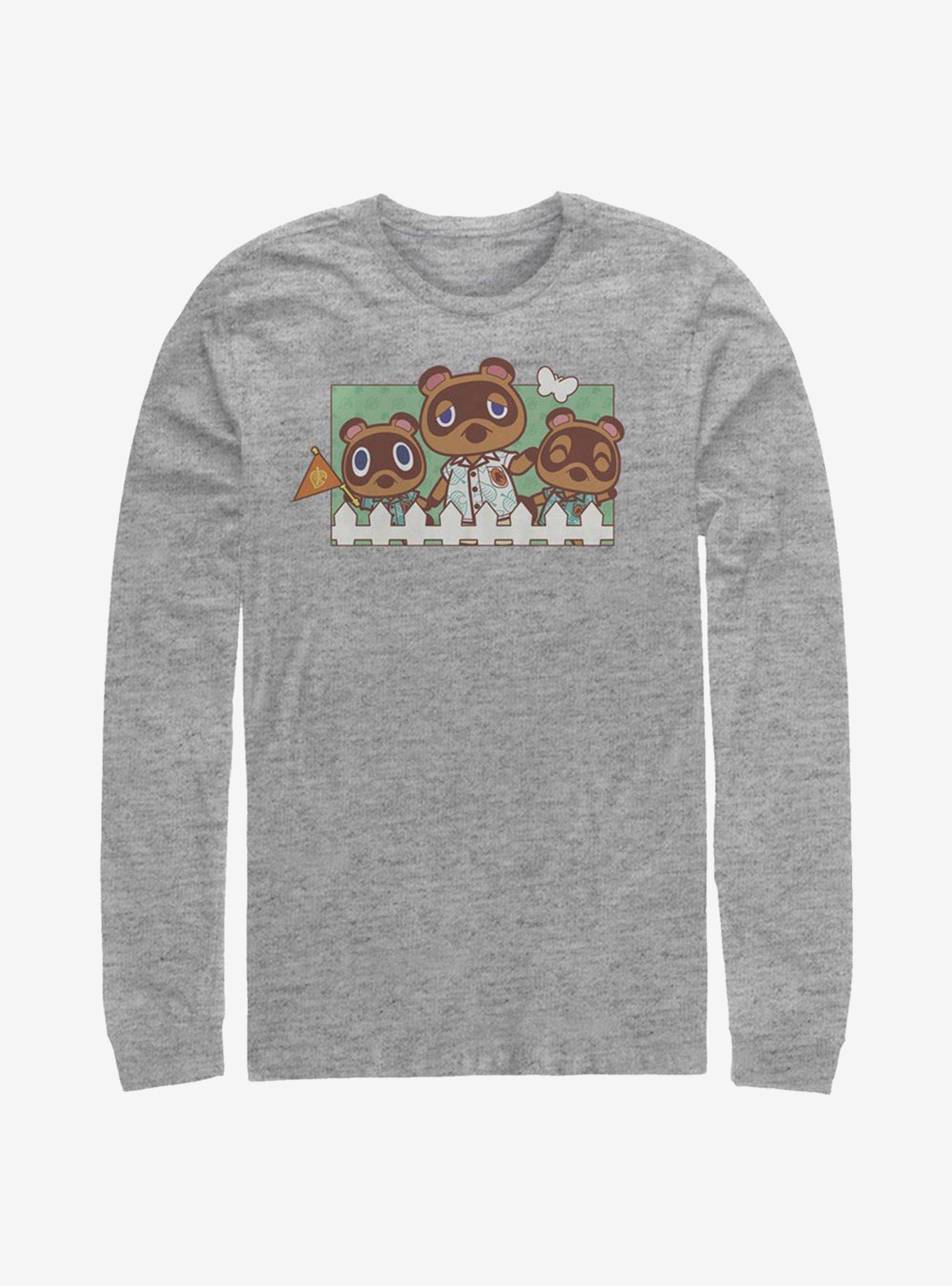 Animal Crossing Nook Family Long-Sleeve T-Shirt, , hi-res