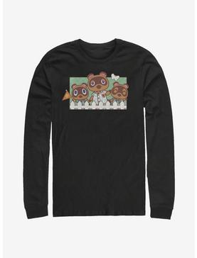 Plus Size Animal Crossing Nook Family Long-Sleeve T-Shirt, , hi-res