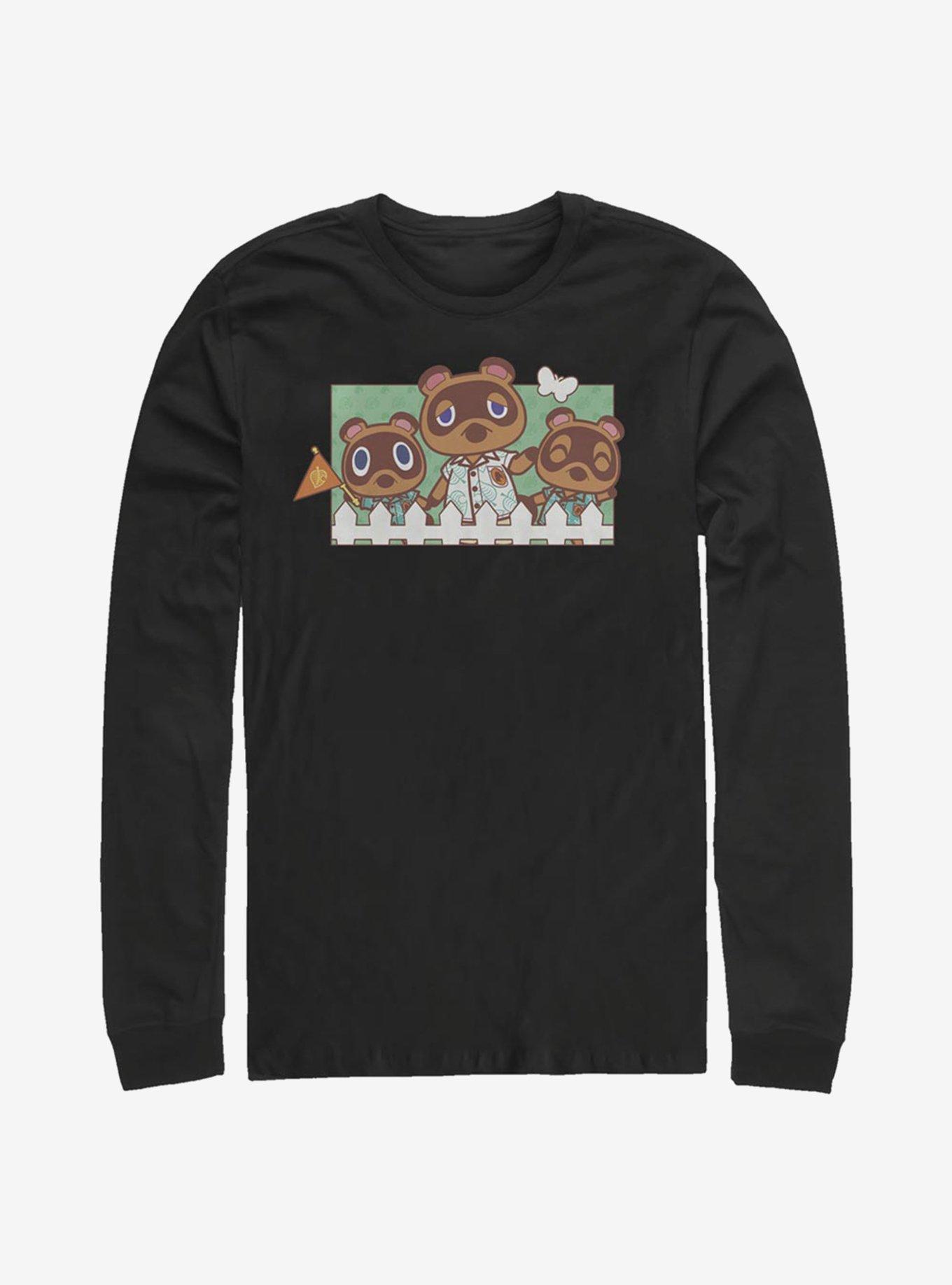 Animal Crossing Nook Family Long-Sleeve T-Shirt, , hi-res