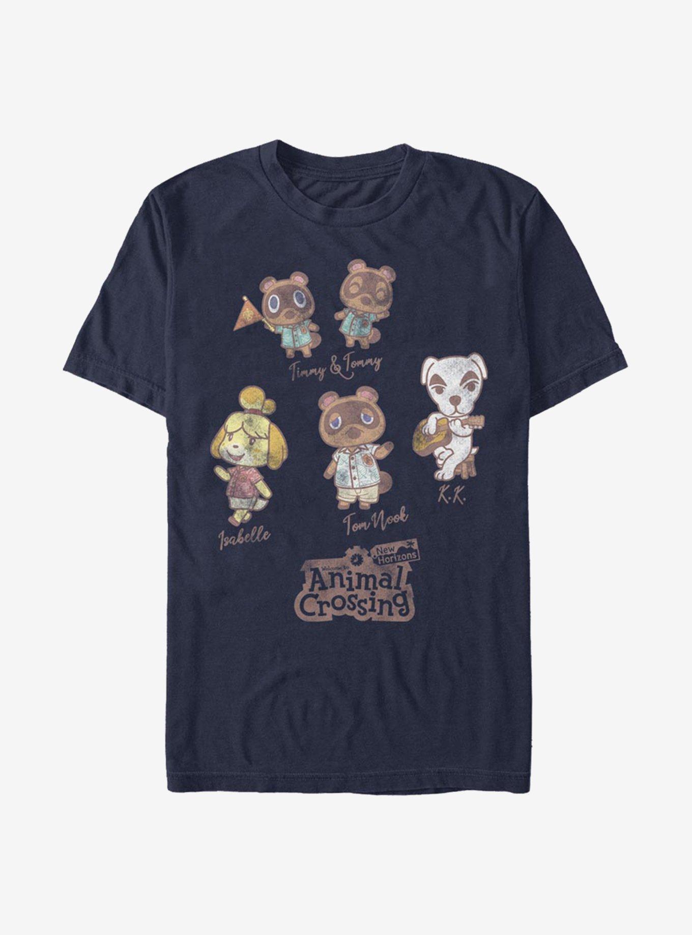 Animal Crossing Character Textbook T-Shirt, , hi-res