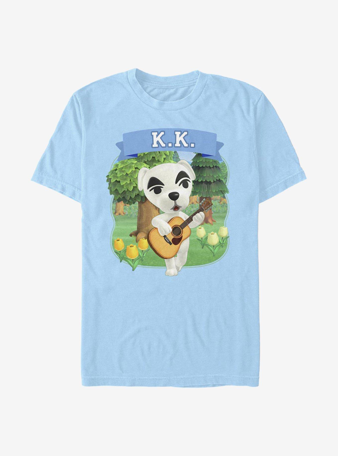 Animal Crossing K.K. Slider T-Shirt, LT BLUE, hi-res