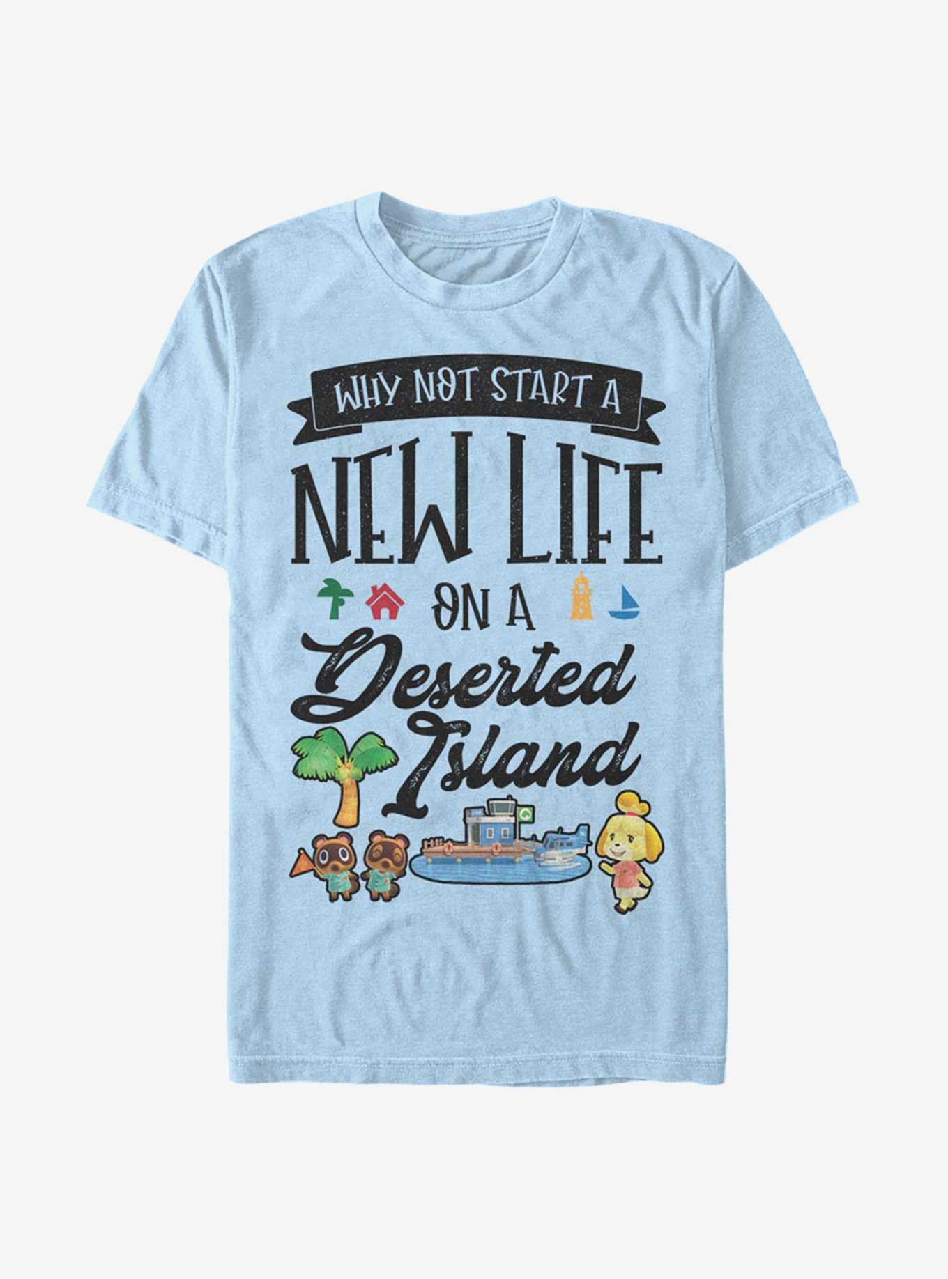 Animal Crossing Start A New Life T-Shirt, , hi-res