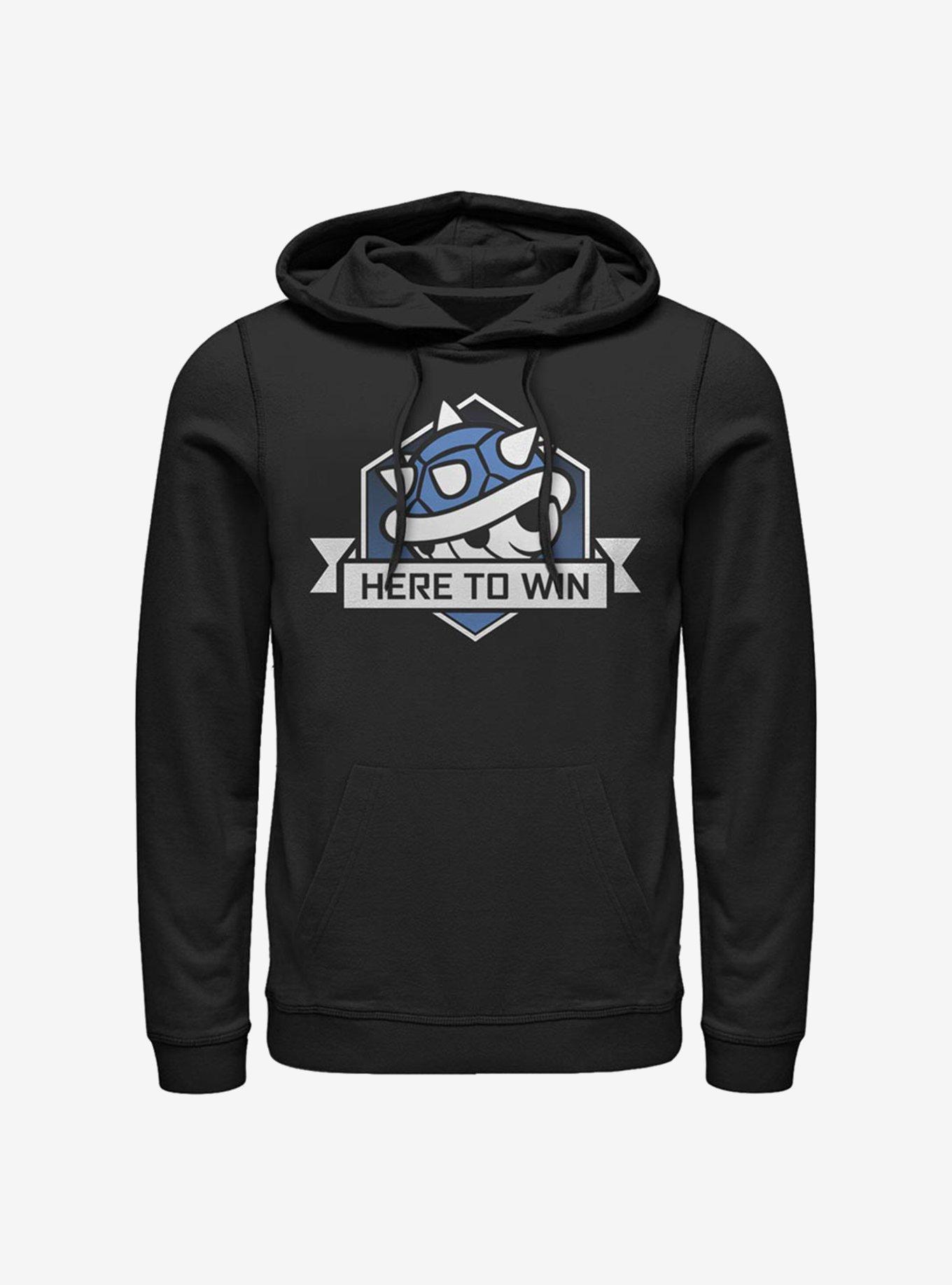 Super Mario Here To Win Hoodie, , hi-res