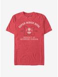 Super Mario Collegiate Mario T-Shirt, RED HTR, hi-res