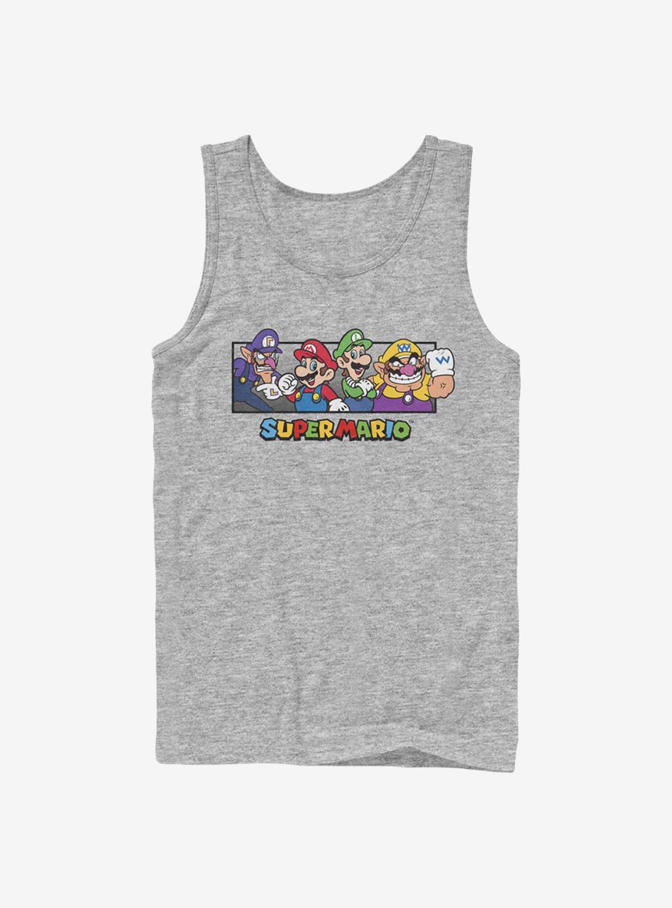 Nintendo Super Mario All The Bros Tank Top