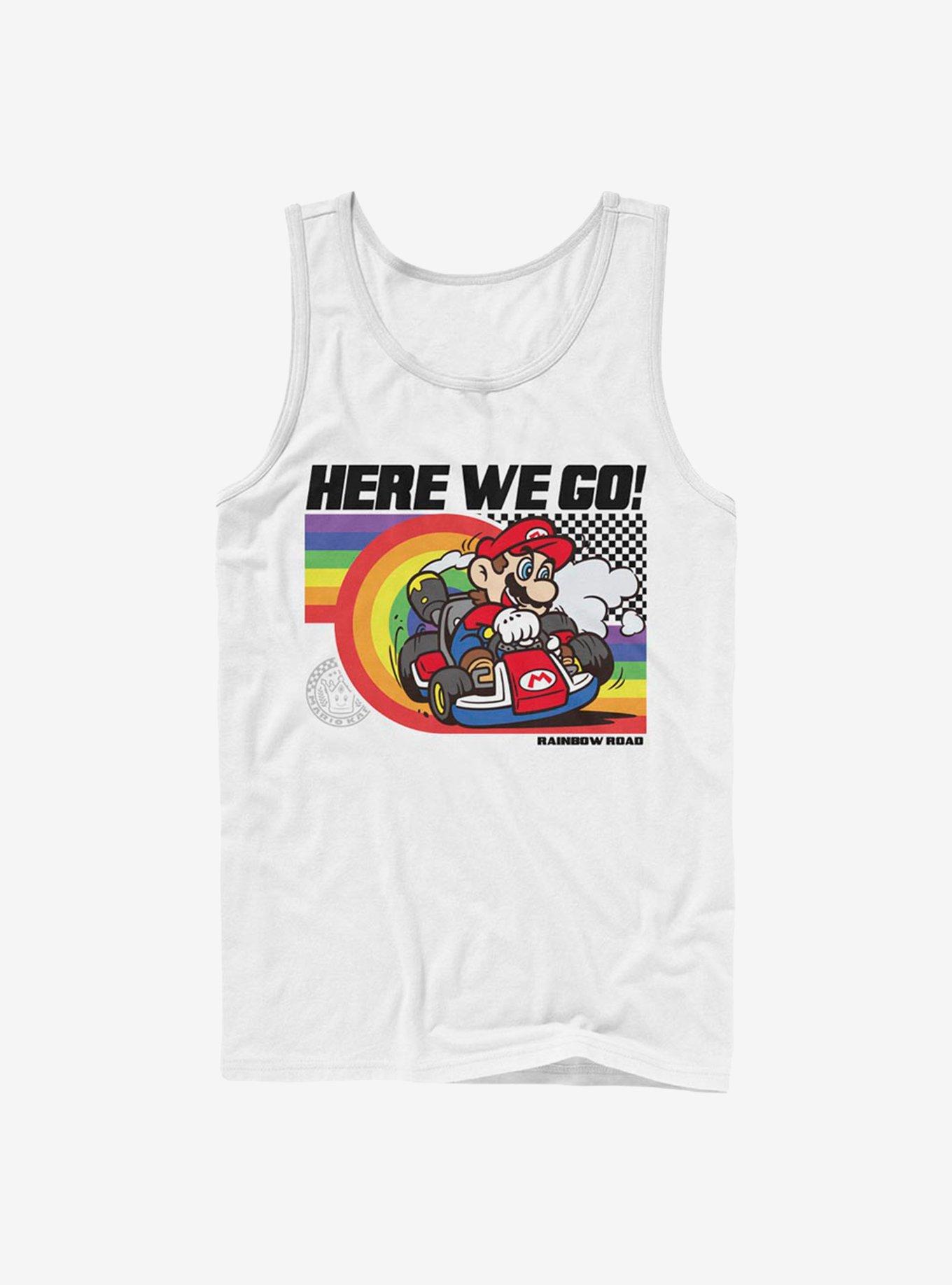 Super Mario Rainbow Road Pride Tank, , hi-res