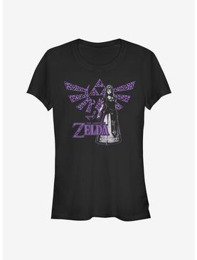The Legend Of Zelda Cheetah Crest Girls T-Shirt, , hi-res