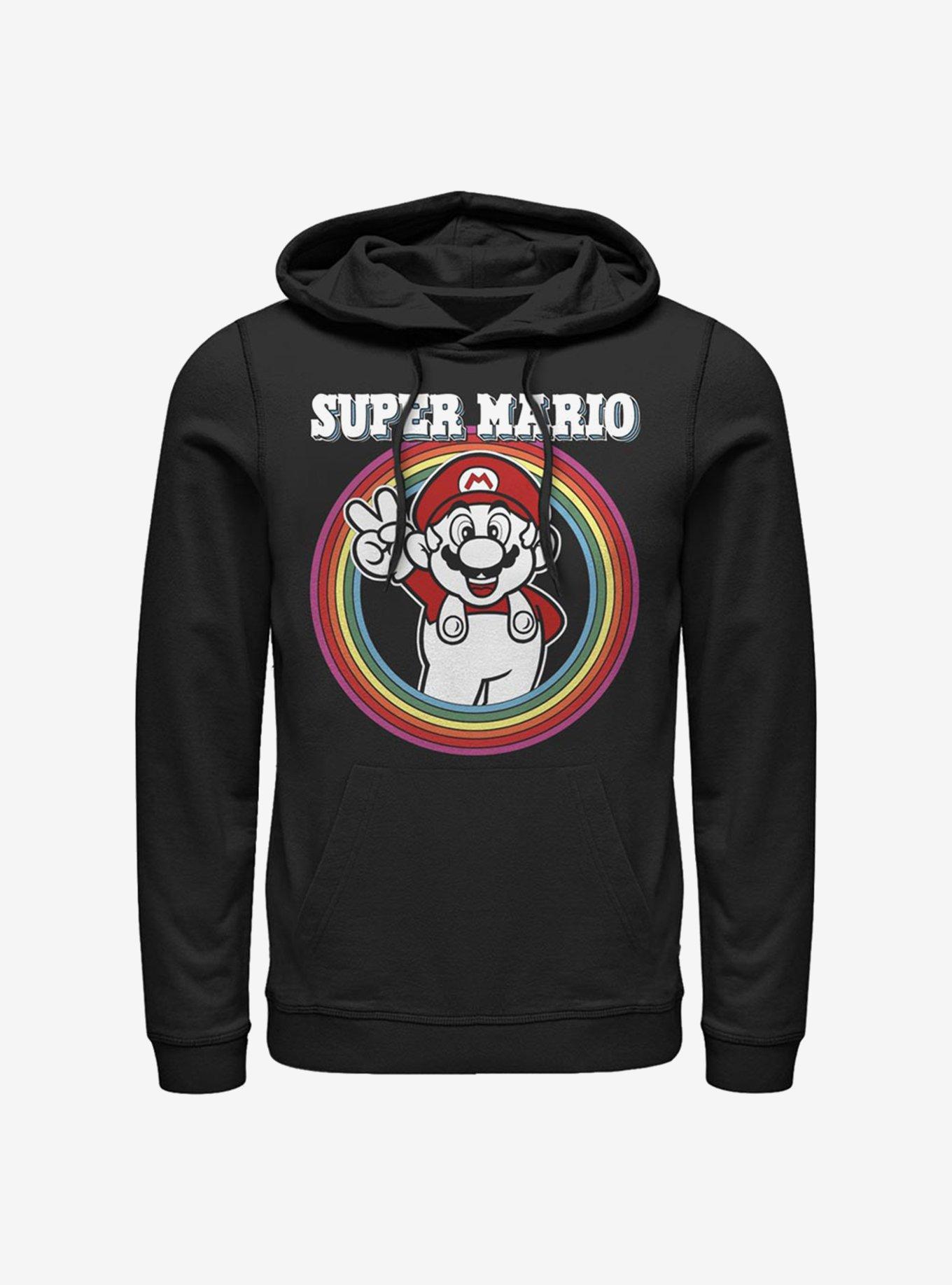 Super Mario Rainbow Mario Hoodie
