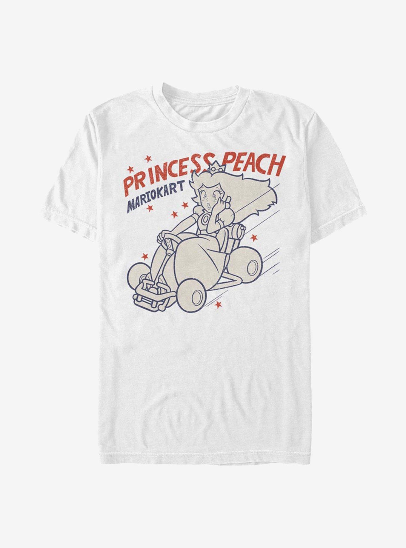 Super Mario Peach Kart T-Shirt