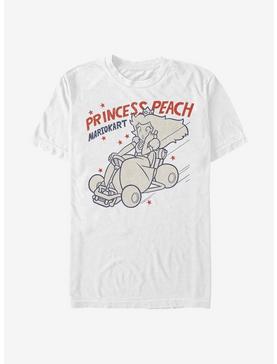 Super Mario Peach Kart T-Shirt, WHITE, hi-res
