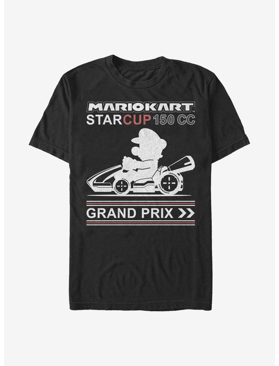Super Mario Star Cup T-Shirt, BLACK, hi-res