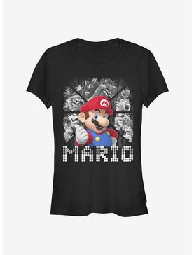 Super Mario Buddies Girls T-Shirt, BLACK, hi-res