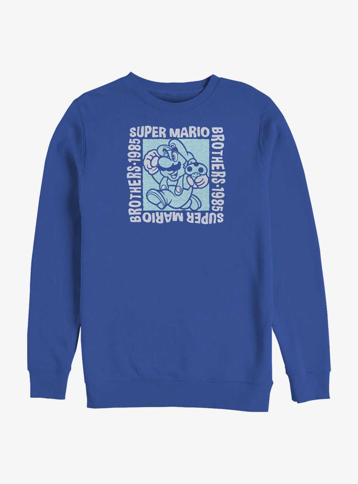 Super Mario Brothers Box Crew Sweatshirt, , hi-res