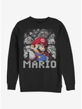 Super Mario Buddies Crew Sweatshirt, BLACK, hi-res