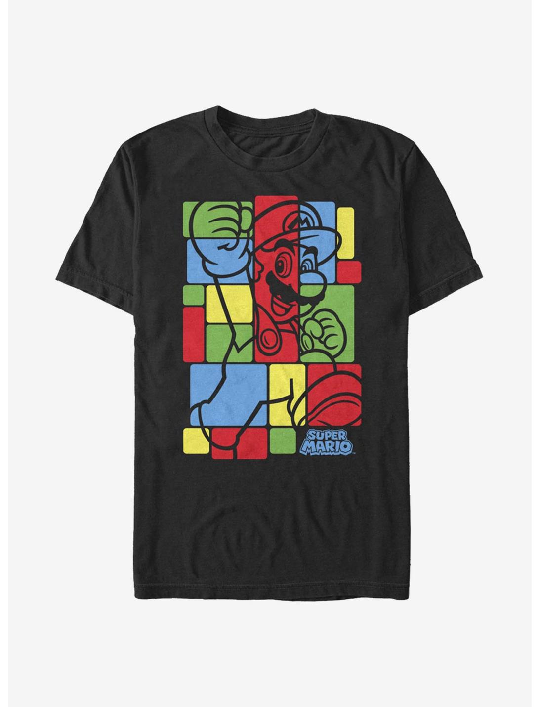 Super Mario Box Trot T-Shirt, BLACK, hi-res