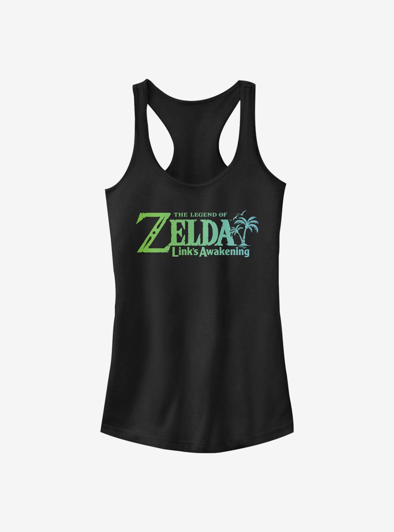 The Legend Of Zelda Links Awakening Art Girls Tank, BLACK, hi-res