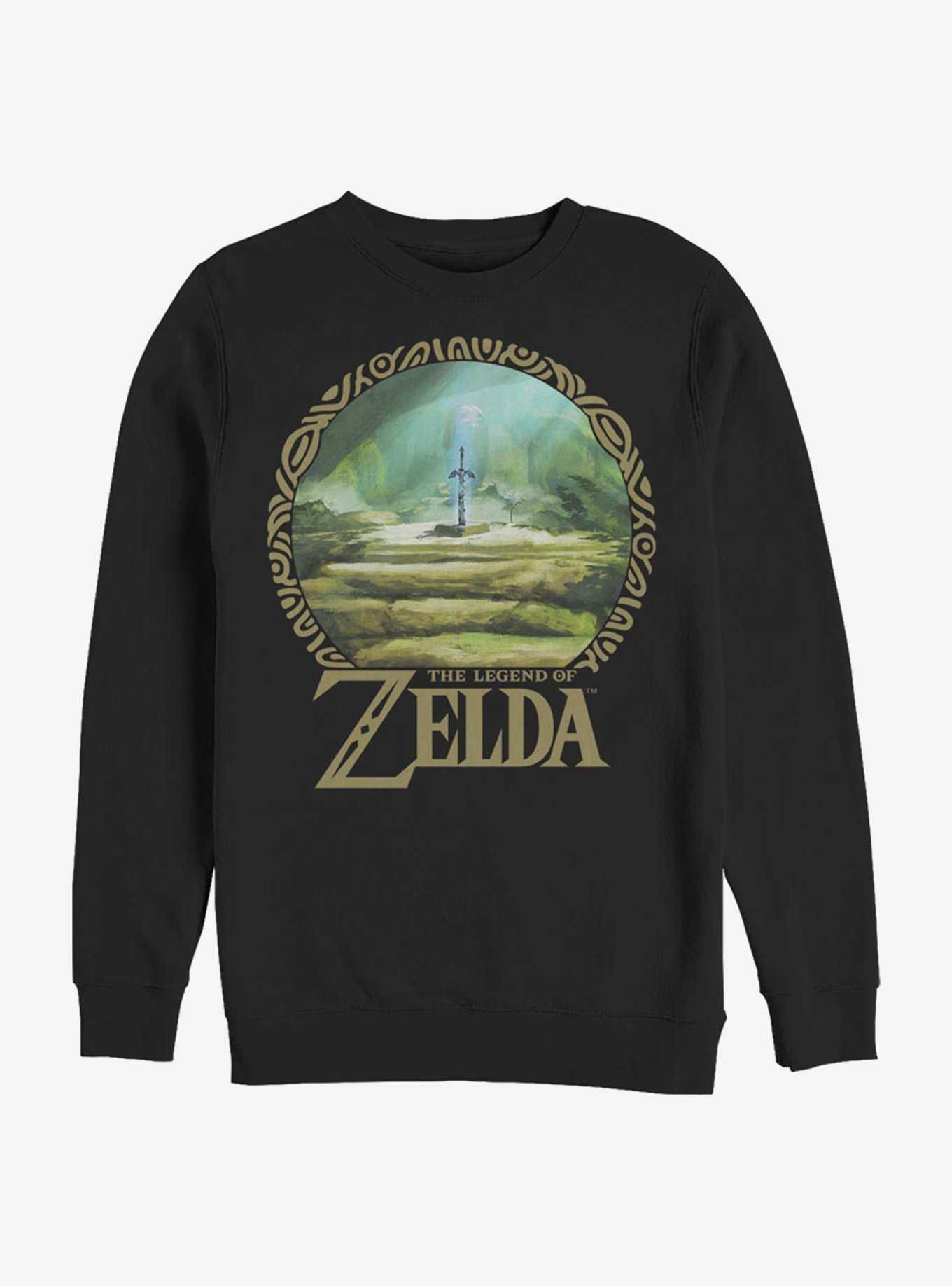 The Legend Of Zelda Korok Forest Crew Sweatshirt, , hi-res