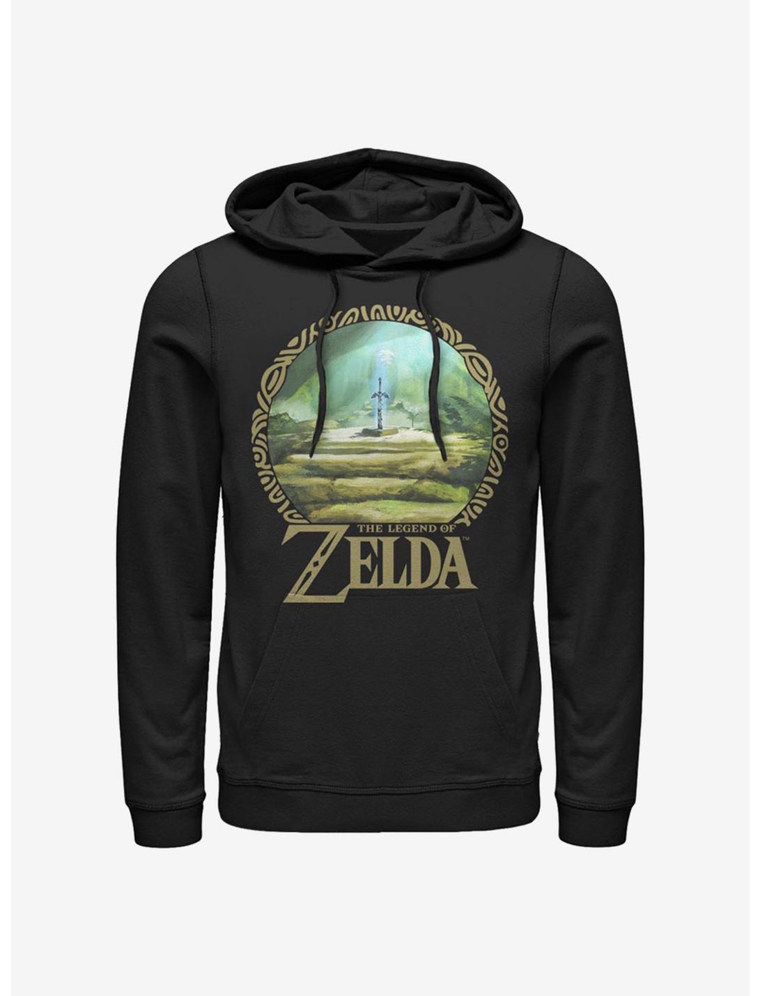 The Legend Of Zelda Korok Forest Hoodie, BLACK, hi-res