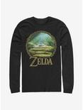 The Legend Of Zelda Korok Forest Long-Sleeve T-Shirt, BLACK, hi-res