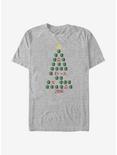 The Legend Of Zelda Christmas Tree T-Shirt, ATH HTR, hi-res