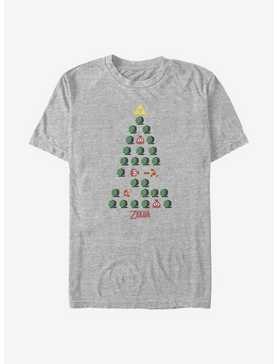 The Legend Of Zelda Christmas Tree T-Shirt, , hi-res