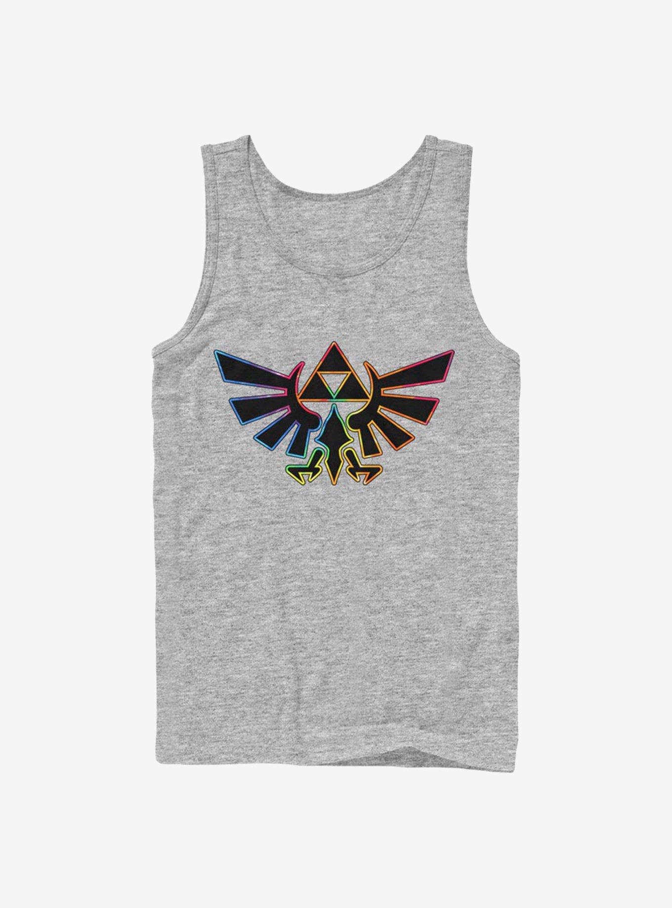 The Legend Of Zelda Tie Dye Outline Tank, , hi-res