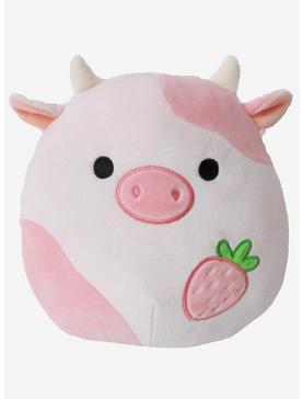 Squishmallows Strawberry Cow Plush Hot Topic Exclusive, , hi-res