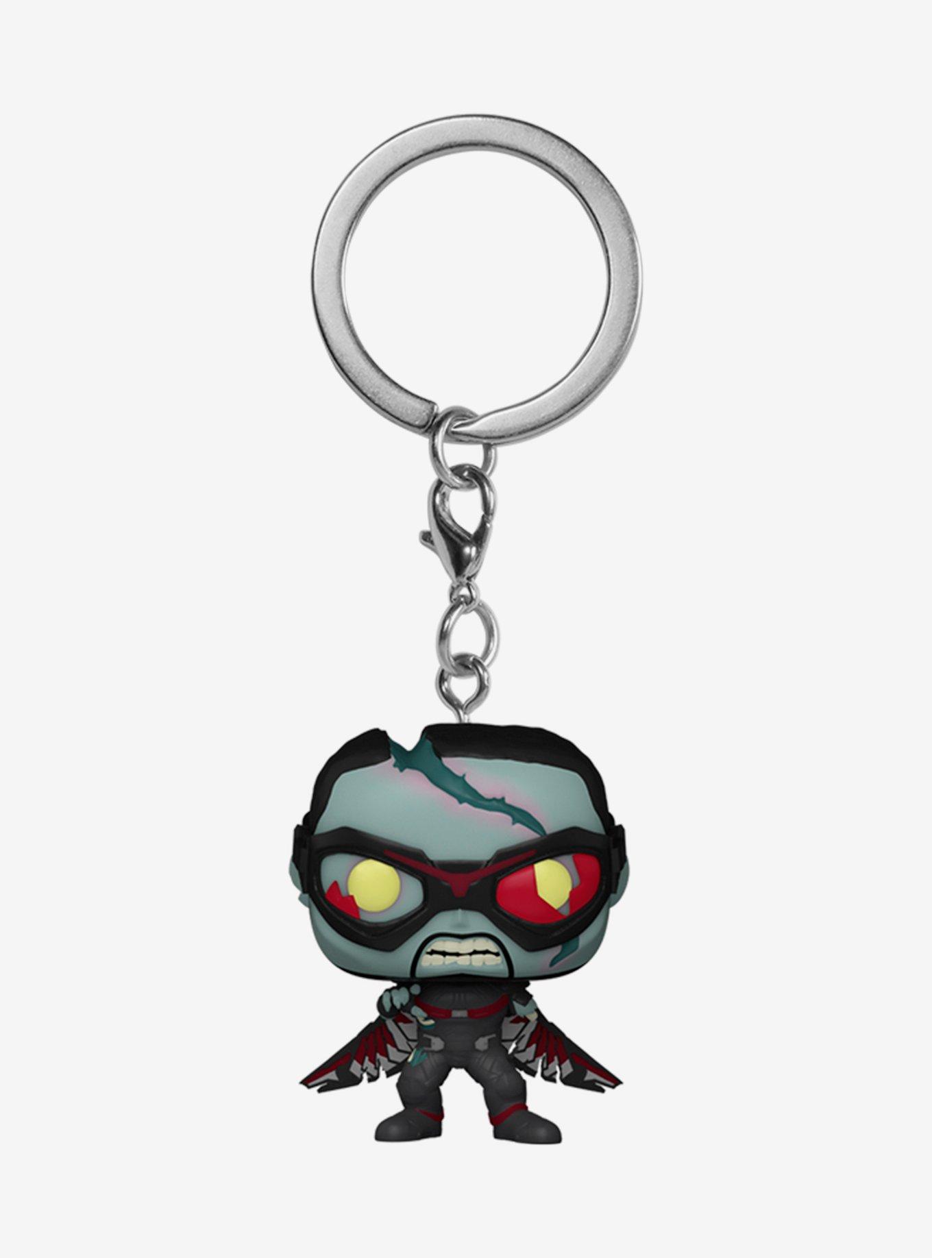 Funko Marvel What If...? Pocket Pop! Zombie Falcon Vinyl Key Chain, , hi-res