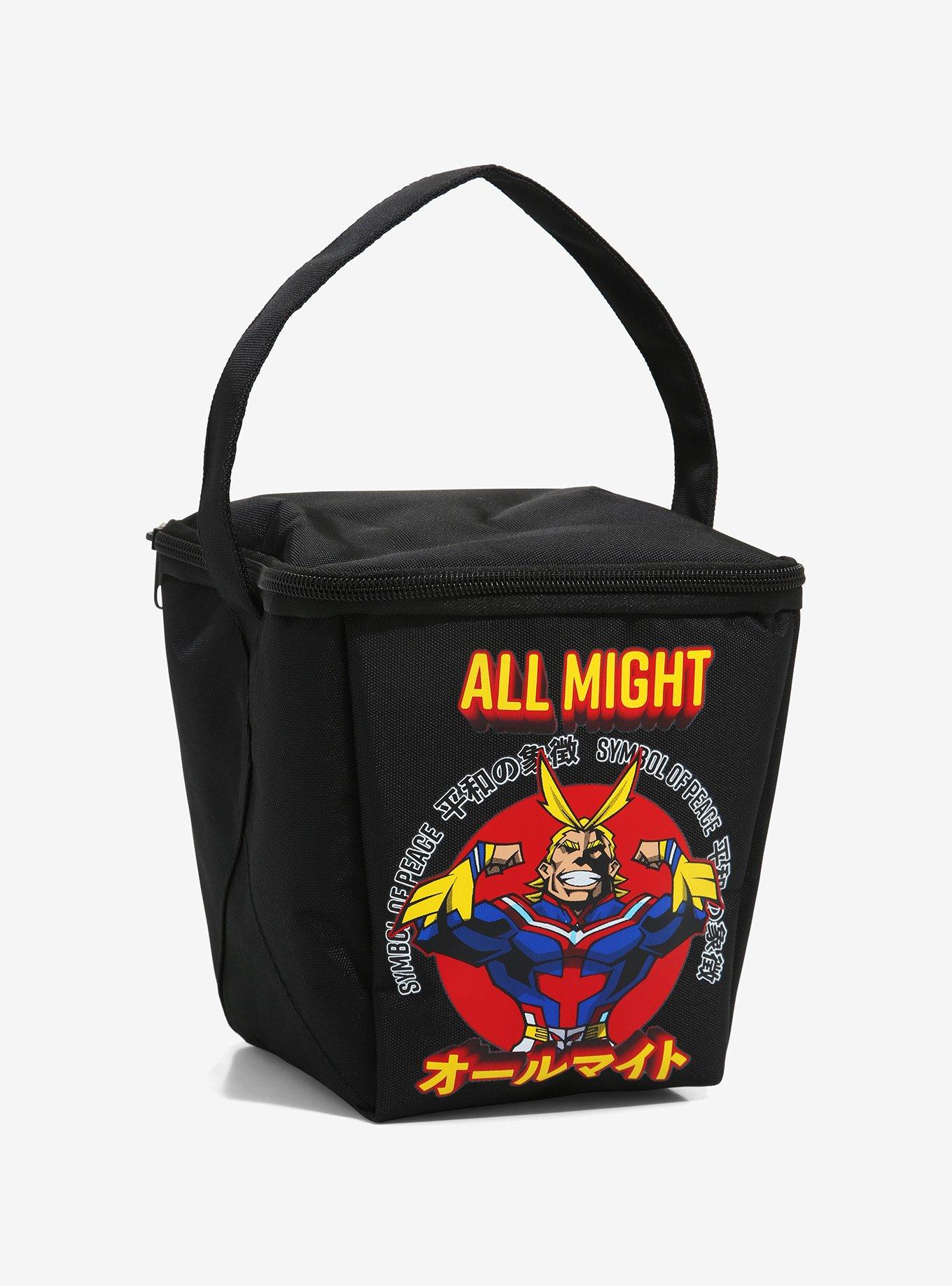 My Hero Academia All Might Take-Out Box Lunch Bag, , hi-res