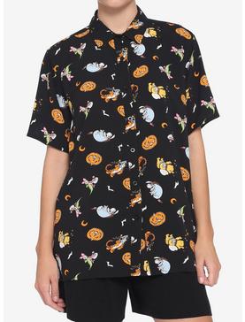 Disney Winnie The Pooh Halloween Woven Button-Up, , hi-res