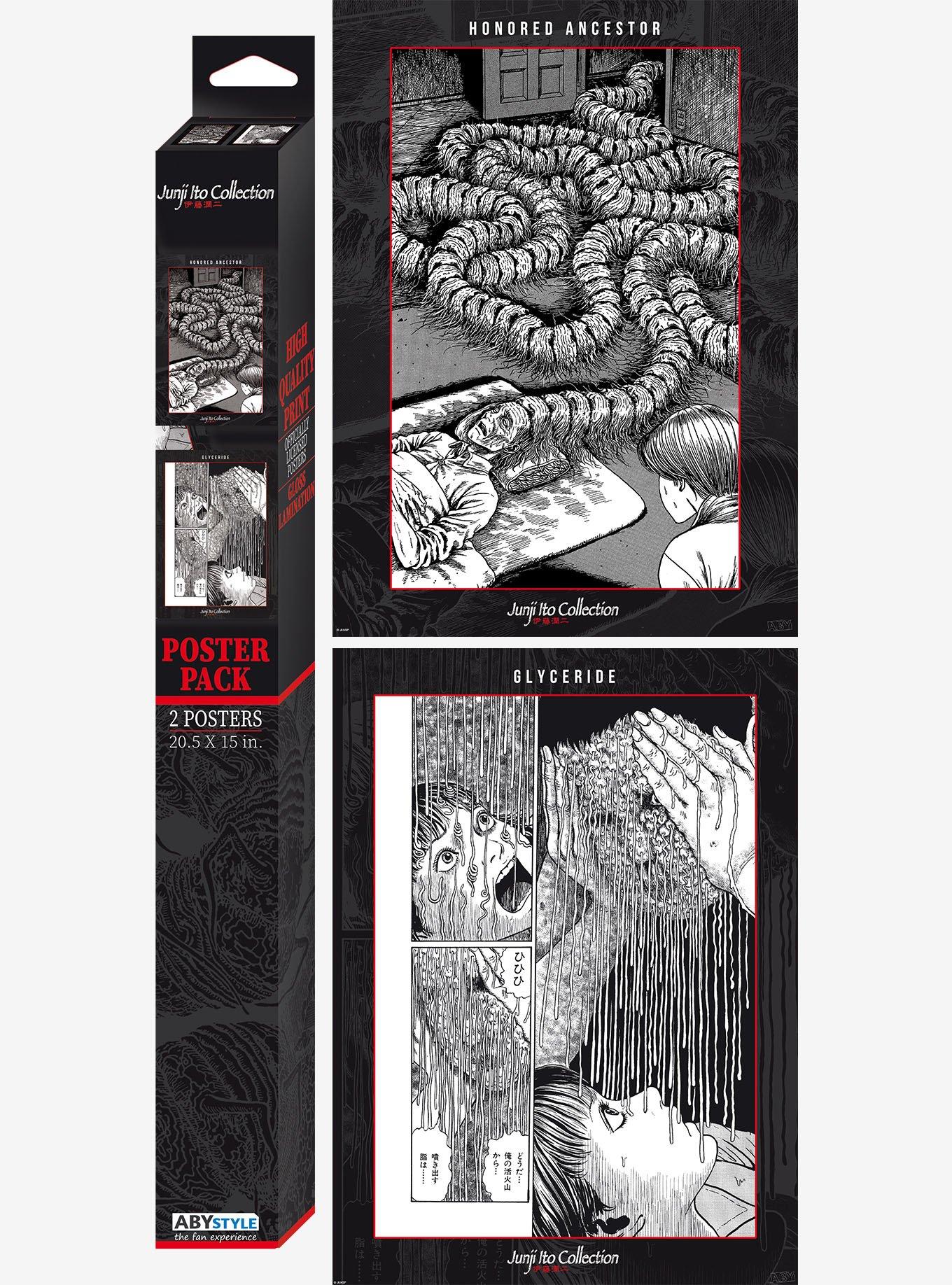 Junji Ito Chibi Boxed Poster Pack