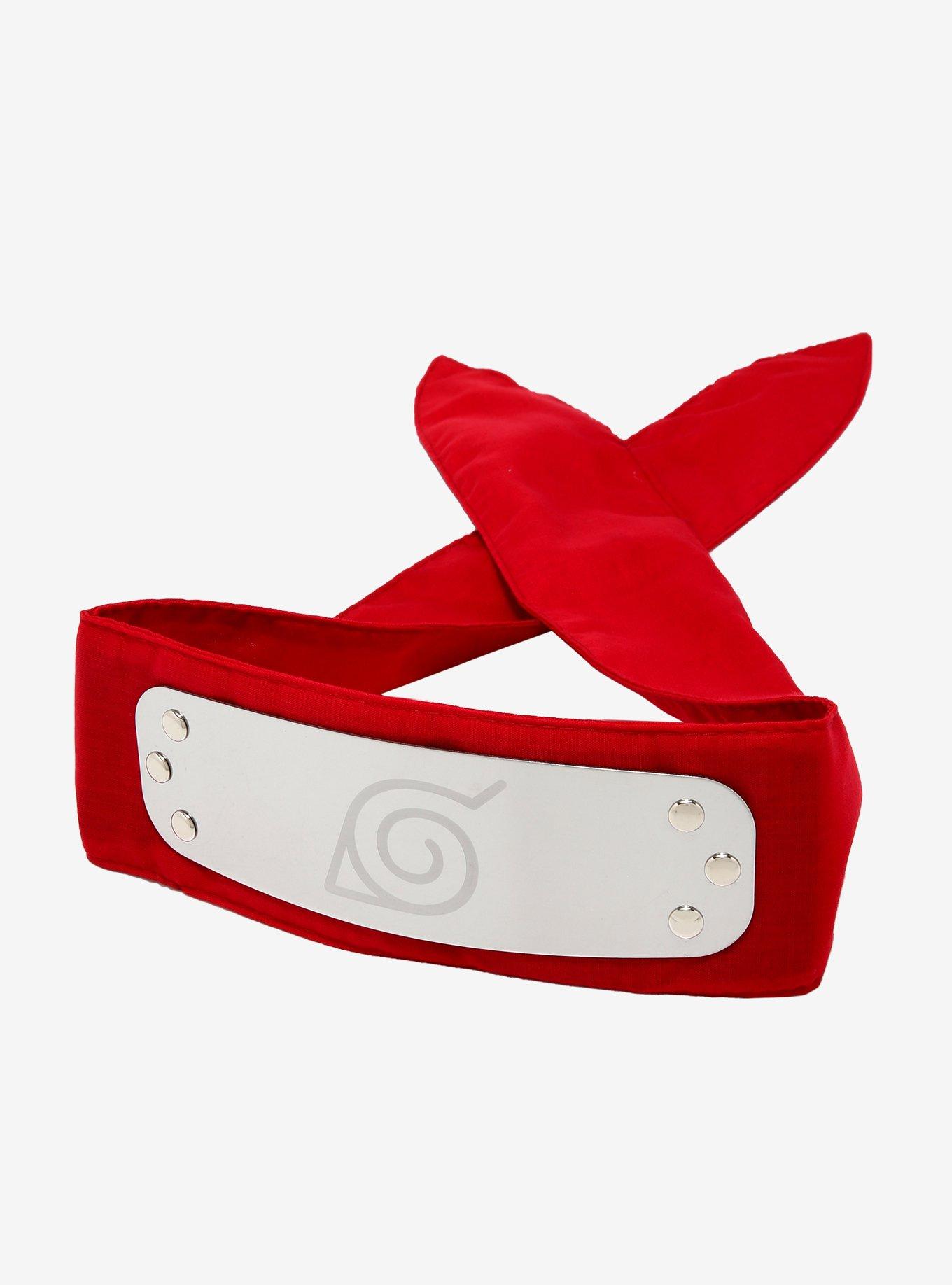 Naruto Shippuden Hidden Leaf Village Red Headband, , hi-res