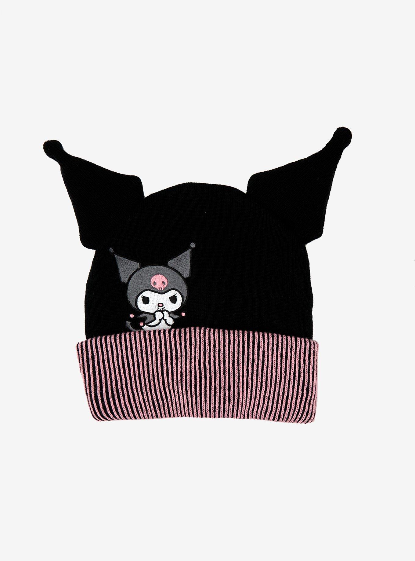 Kuromi Peeking Ears Beanie, , hi-res