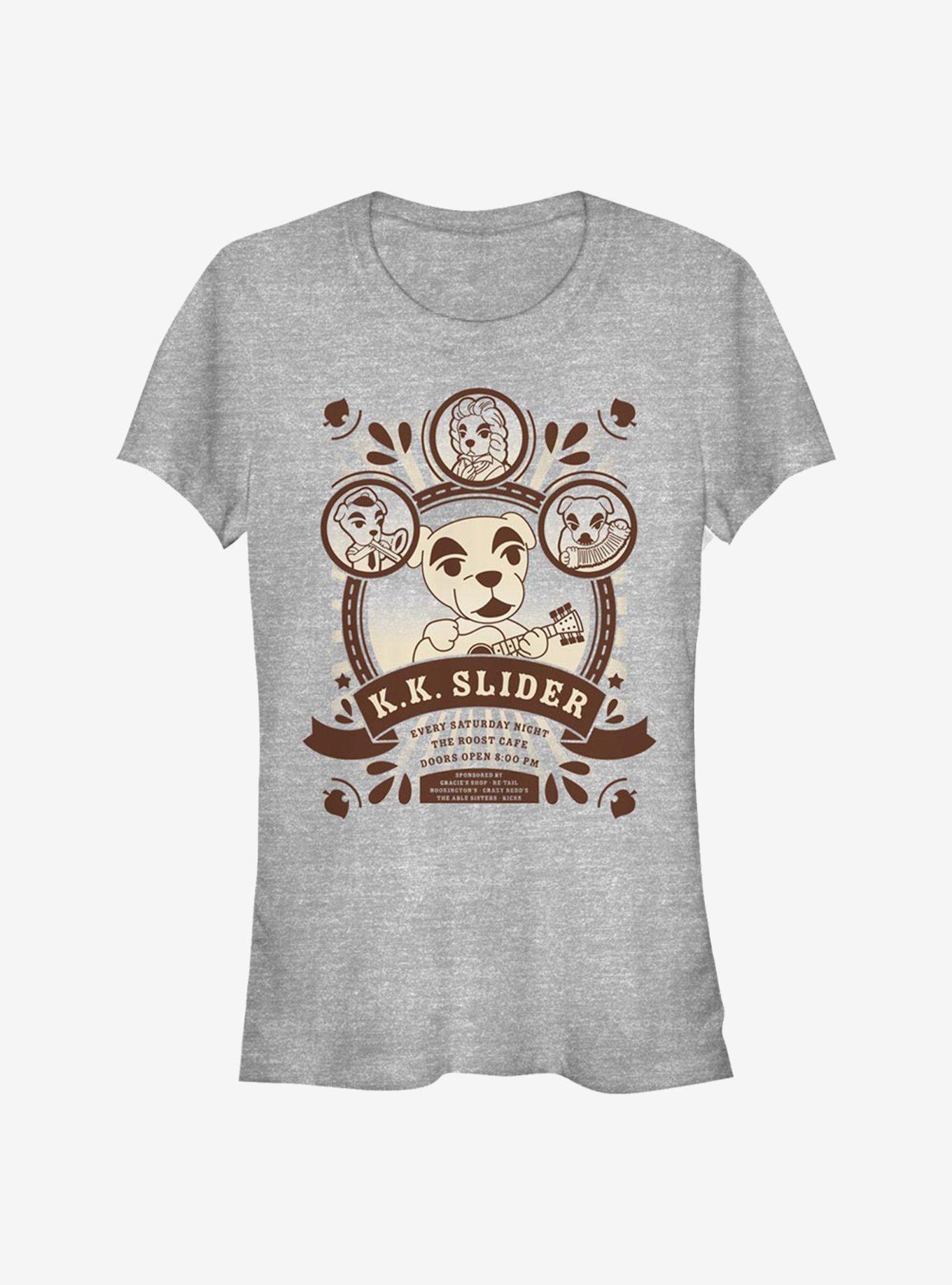 Animal Crossing K.K. Slider At The Roost Girls T-Shirt, , hi-res