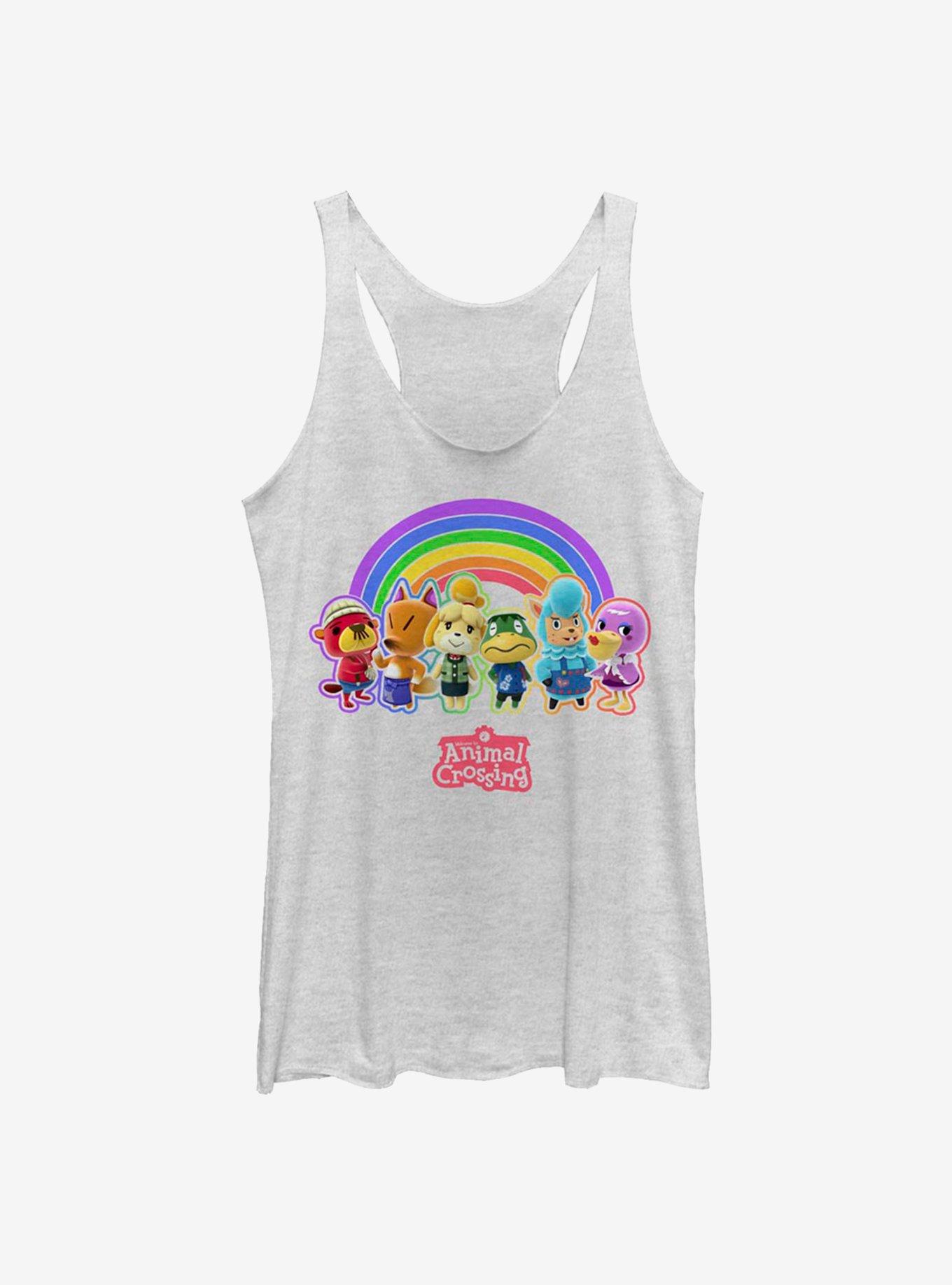 Animal Crossing Rainbow Lineup Girls Tank, , hi-res