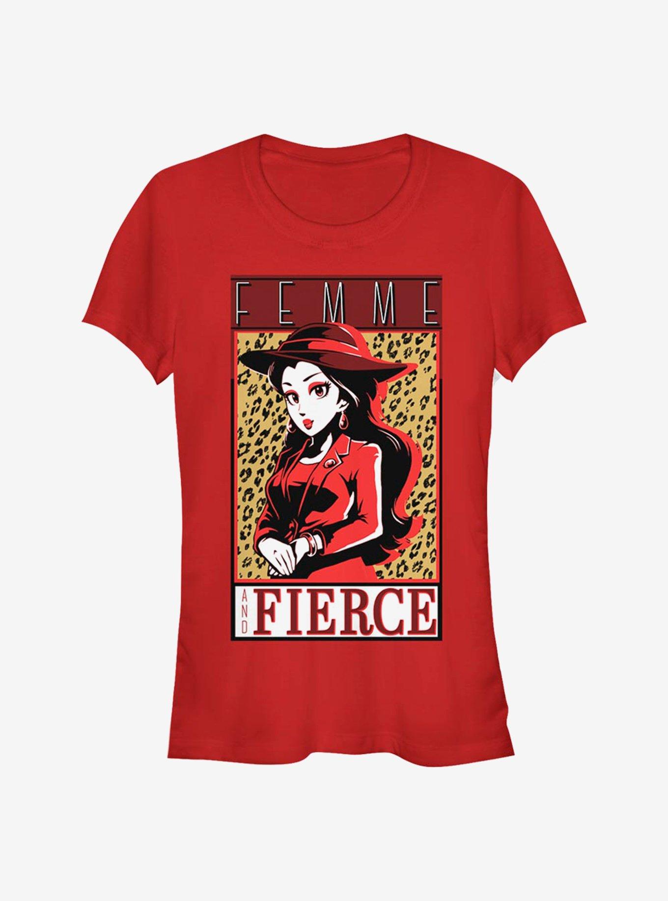 Super Mario Fierce Pauline Girls T-Shirt, RED, hi-res