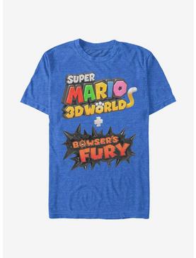 Super Mario 3D Bowsers Fury Logo T-Shirt, , hi-res