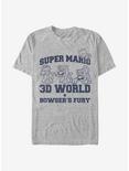 Super Mario 3D World Collegiate T-Shirt, ATH HTR, hi-res