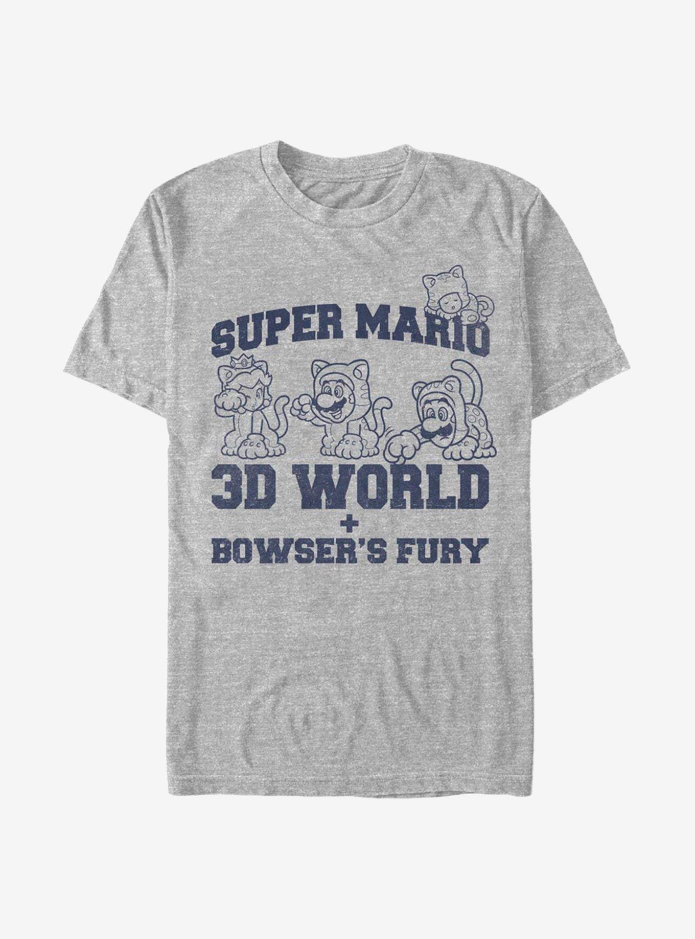 Super Mario 3D World Collegiate T-Shirt, , hi-res