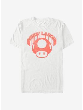 Super Mario Living Large T-Shirt, WHITE, hi-res