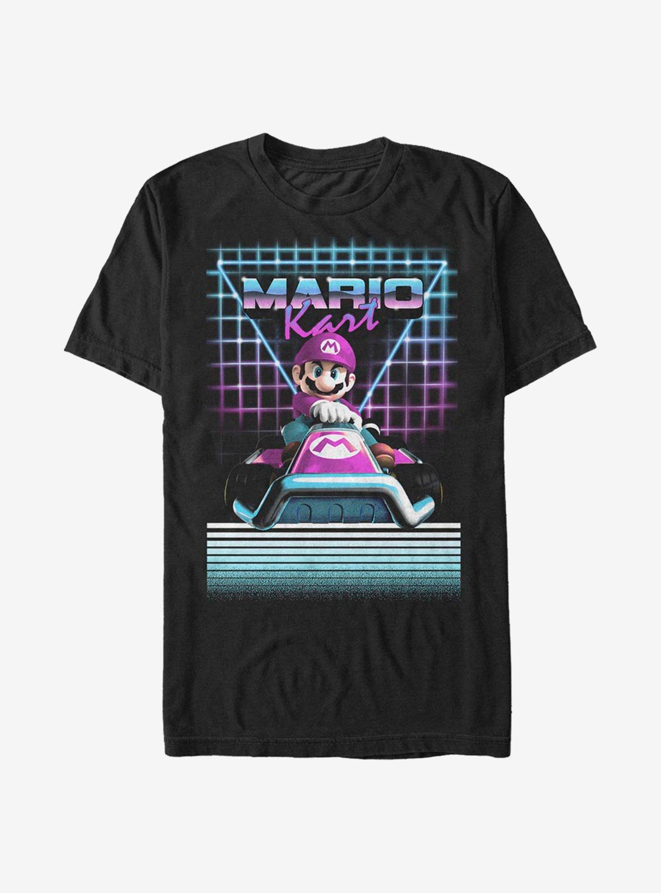 Super Mario Race Face T-Shirt, BLACK, hi-res